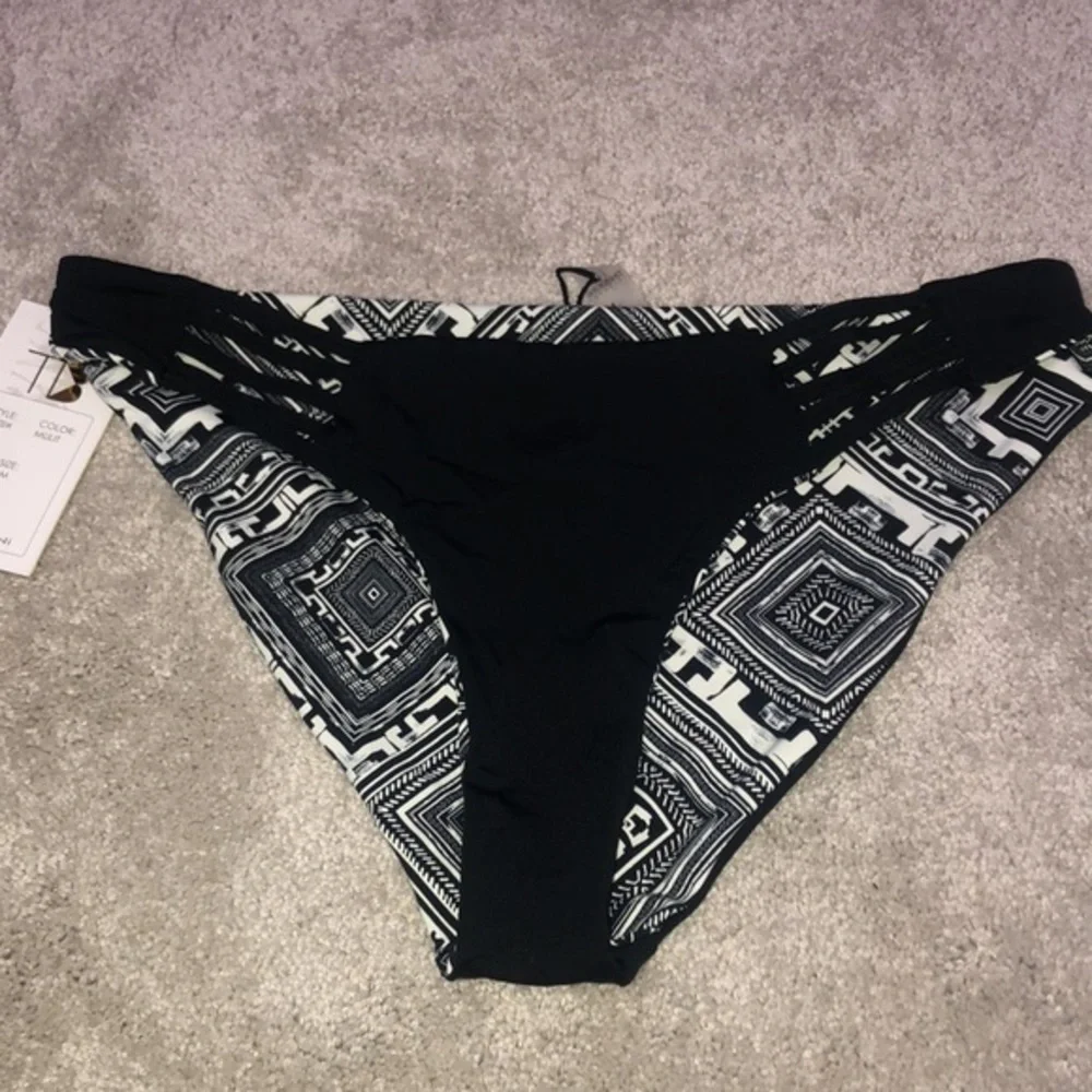 Tinibikini Bikini Bottom‎ Reversible Medium Black